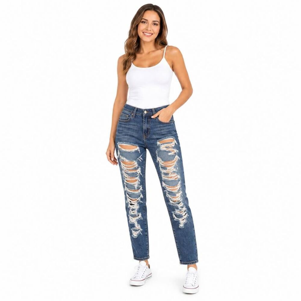 rue21 Premium Womens Distressed Skinny Jeans 28x30